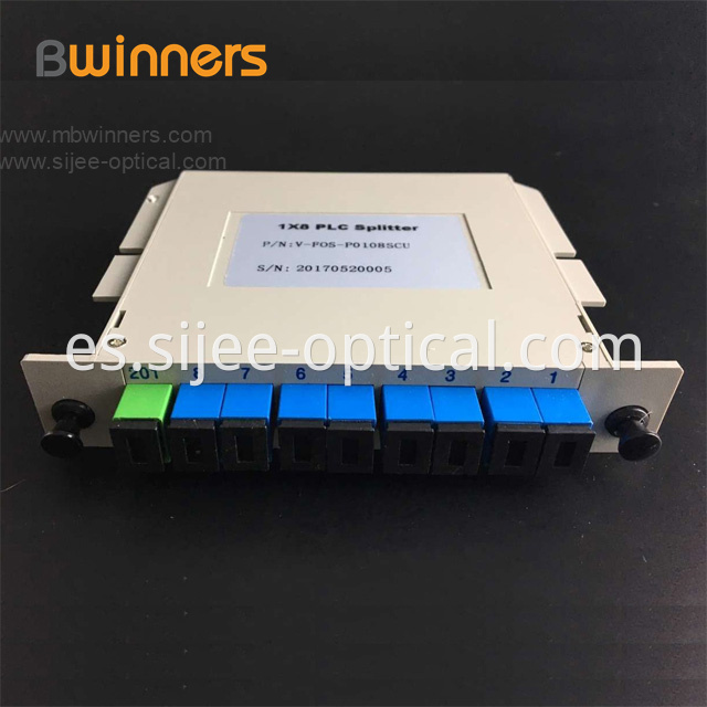 Cassette Tyep 1x8 Sc Upc Plc Splitter